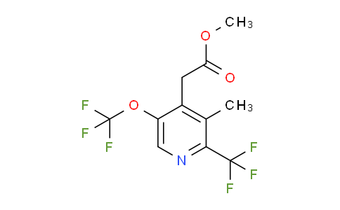 AM69305 | 1361875-11-7 | Methyl 3-methyl-5-(trifluoromethoxy)-2-(trifluoromethyl)pyridine-4-acetate