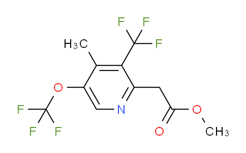 AM69306 | 1361807-71-7 | Methyl 4-methyl-5-(trifluoromethoxy)-3-(trifluoromethyl)pyridine-2-acetate