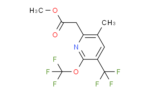 AM69308 | 1361775-96-3 | Methyl 5-methyl-2-(trifluoromethoxy)-3-(trifluoromethyl)pyridine-6-acetate
