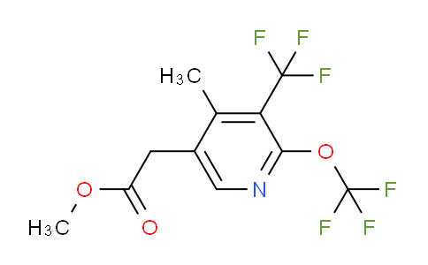 AM69310 | 1361713-98-5 | Methyl 4-methyl-2-(trifluoromethoxy)-3-(trifluoromethyl)pyridine-5-acetate
