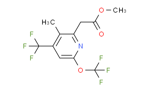 AM69312 | 1361893-48-2 | Methyl 3-methyl-6-(trifluoromethoxy)-4-(trifluoromethyl)pyridine-2-acetate