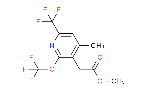 AM69313 | 1361733-67-6 | Methyl 4-methyl-2-(trifluoromethoxy)-6-(trifluoromethyl)pyridine-3-acetate