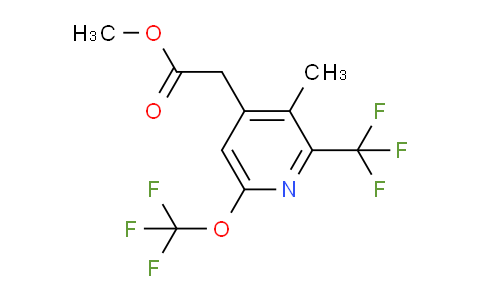 AM69314 | 1361774-55-1 | Methyl 3-methyl-6-(trifluoromethoxy)-2-(trifluoromethyl)pyridine-4-acetate