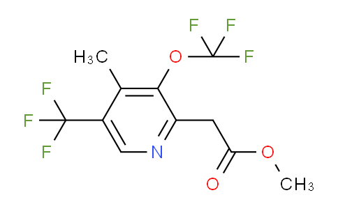 AM69318 | 1361819-54-6 | Methyl 4-methyl-3-(trifluoromethoxy)-5-(trifluoromethyl)pyridine-2-acetate