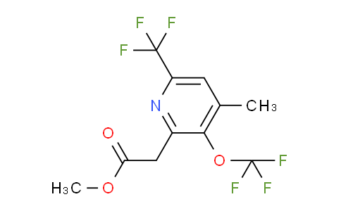 AM69319 | 1361797-16-1 | Methyl 4-methyl-3-(trifluoromethoxy)-6-(trifluoromethyl)pyridine-2-acetate