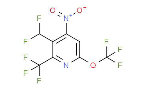 AM69342 | 1361717-01-2 | 3-(Difluoromethyl)-4-nitro-6-(trifluoromethoxy)-2-(trifluoromethyl)pyridine