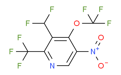 AM69345 | 1361759-13-8 | 3-(Difluoromethyl)-5-nitro-4-(trifluoromethoxy)-2-(trifluoromethyl)pyridine