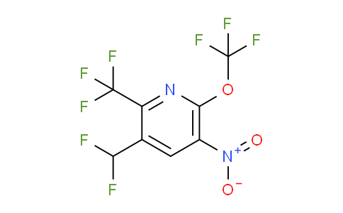 AM69346 | 1361839-51-1 | 3-(Difluoromethyl)-5-nitro-6-(trifluoromethoxy)-2-(trifluoromethyl)pyridine