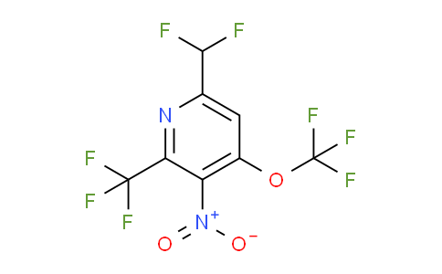 AM69351 | 1361758-99-7 | 6-(Difluoromethyl)-3-nitro-4-(trifluoromethoxy)-2-(trifluoromethyl)pyridine