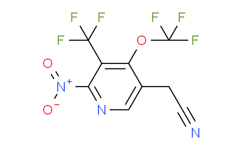 AM69364 | 1361901-13-4 | 2-Nitro-4-(trifluoromethoxy)-3-(trifluoromethyl)pyridine-5-acetonitrile