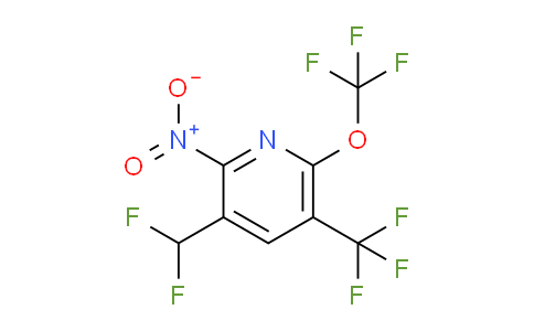 AM69367 | 1361839-45-3 | 3-(Difluoromethyl)-2-nitro-6-(trifluoromethoxy)-5-(trifluoromethyl)pyridine