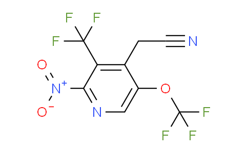 AM69370 | 1361874-75-0 | 2-Nitro-5-(trifluoromethoxy)-3-(trifluoromethyl)pyridine-4-acetonitrile