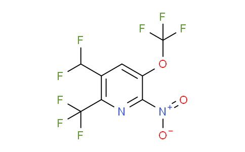 AM69388 | 1361816-75-2 | 5-(Difluoromethyl)-2-nitro-3-(trifluoromethoxy)-6-(trifluoromethyl)pyridine