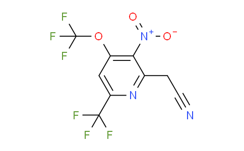 AM69391 | 1361901-29-2 | 3-Nitro-4-(trifluoromethoxy)-6-(trifluoromethyl)pyridine-2-acetonitrile