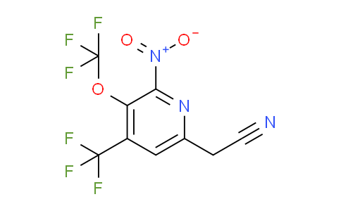 AM69392 | 1361874-67-0 | 2-Nitro-3-(trifluoromethoxy)-4-(trifluoromethyl)pyridine-6-acetonitrile