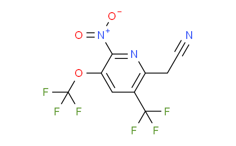AM69393 | 1361738-09-1 | 2-Nitro-3-(trifluoromethoxy)-5-(trifluoromethyl)pyridine-6-acetonitrile