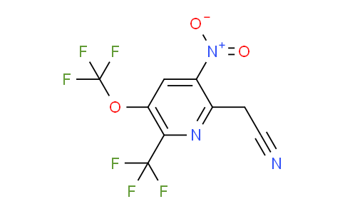 AM69395 | 1361874-91-0 | 3-Nitro-5-(trifluoromethoxy)-6-(trifluoromethyl)pyridine-2-acetonitrile