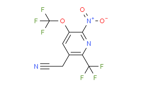 AM69398 | 1361794-51-5 | 2-Nitro-3-(trifluoromethoxy)-6-(trifluoromethyl)pyridine-5-acetonitrile