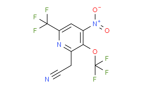 AM69404 | 1361839-80-6 | 4-Nitro-3-(trifluoromethoxy)-6-(trifluoromethyl)pyridine-2-acetonitrile
