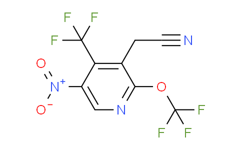 AM69406 | 1361774-27-7 | 5-Nitro-2-(trifluoromethoxy)-4-(trifluoromethyl)pyridine-3-acetonitrile