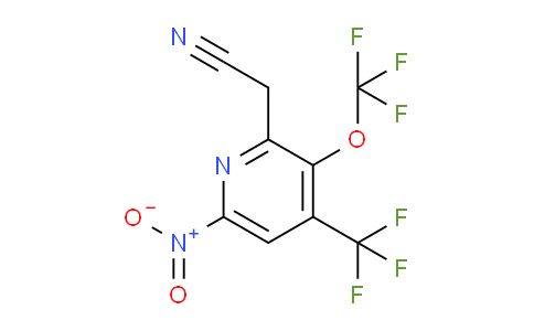 AM69407 | 1361922-48-6 | 6-Nitro-3-(trifluoromethoxy)-4-(trifluoromethyl)pyridine-2-acetonitrile