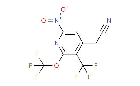 AM69413 | 1361738-21-7 | 6-Nitro-2-(trifluoromethoxy)-3-(trifluoromethyl)pyridine-4-acetonitrile