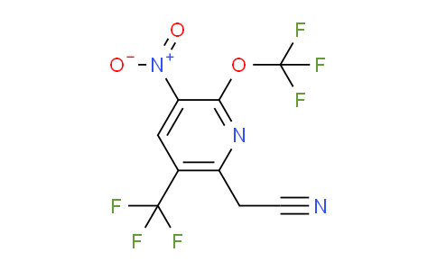 AM69417 | 1361839-68-0 | 3-Nitro-2-(trifluoromethoxy)-5-(trifluoromethyl)pyridine-6-acetonitrile