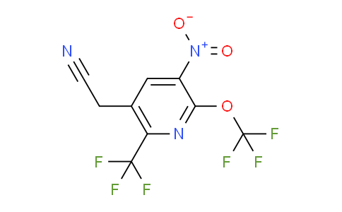 AM69419 | 1361759-35-4 | 3-Nitro-2-(trifluoromethoxy)-6-(trifluoromethyl)pyridine-5-acetonitrile