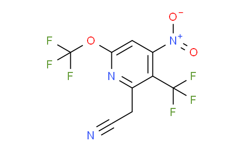 AM69430 | 1361888-55-2 | 4-Nitro-6-(trifluoromethoxy)-3-(trifluoromethyl)pyridine-2-acetonitrile
