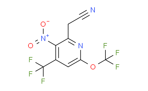 AM69439 | 1361901-42-9 | 3-Nitro-6-(trifluoromethoxy)-4-(trifluoromethyl)pyridine-2-acetonitrile