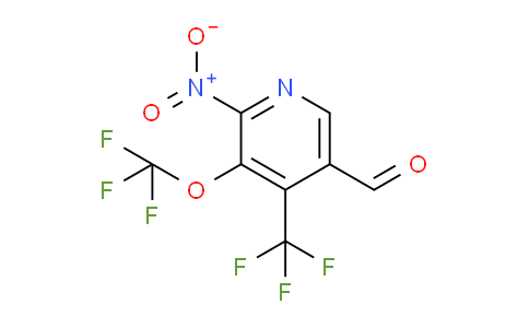 AM69465 | 1361759-55-8 | 2-Nitro-3-(trifluoromethoxy)-4-(trifluoromethyl)pyridine-5-carboxaldehyde