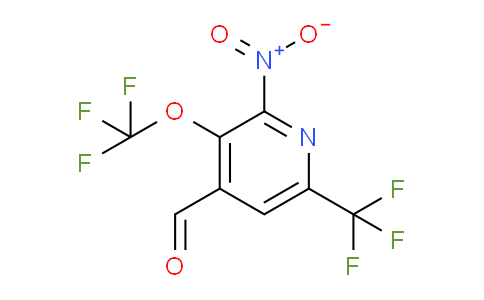 AM69469 | 1361774-59-5 | 2-Nitro-3-(trifluoromethoxy)-6-(trifluoromethyl)pyridine-4-carboxaldehyde