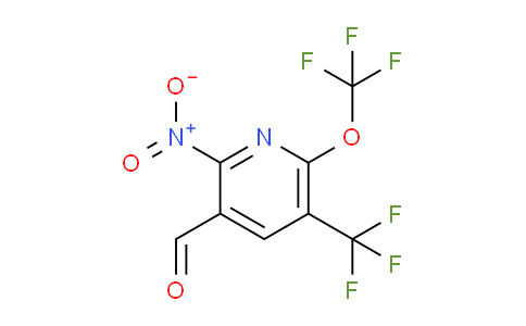 AM69487 | 1361711-19-4 | 2-Nitro-6-(trifluoromethoxy)-5-(trifluoromethyl)pyridine-3-carboxaldehyde