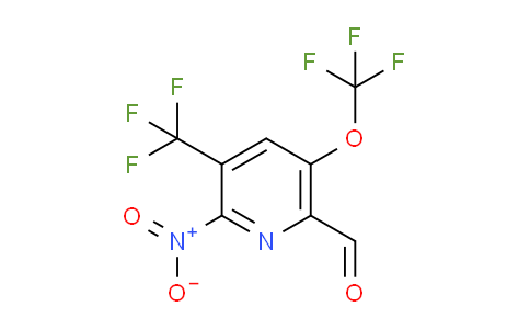 AM69497 | 1361774-63-1 | 2-Nitro-5-(trifluoromethoxy)-3-(trifluoromethyl)pyridine-6-carboxaldehyde