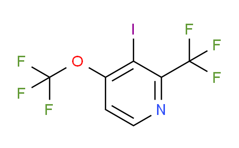 AM69519 | 1803918-72-0 | 3-Iodo-4-(trifluoromethoxy)-2-(trifluoromethyl)pyridine