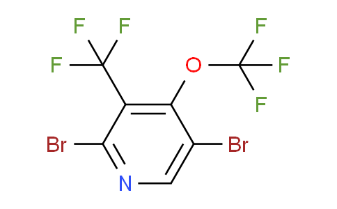 2,5-Dibromo-4-(trifluoromethoxy)-3-(trifluoromethyl)pyridine