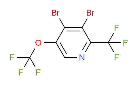 3,4-Dibromo-5-(trifluoromethoxy)-2-(trifluoromethyl)pyridine