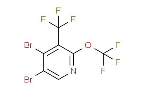 4,5-Dibromo-2-(trifluoromethoxy)-3-(trifluoromethyl)pyridine