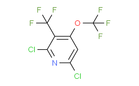 2,6-Dichloro-4-(trifluoromethoxy)-3-(trifluoromethyl)pyridine