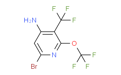 AM69573 | 1804454-49-6 | 4-Amino-6-bromo-2-(trifluoromethoxy)-3-(trifluoromethyl)pyridine