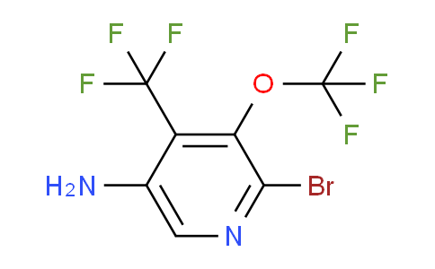 5-Amino-2-bromo-3-(trifluoromethoxy)-4-(trifluoromethyl)pyridine
