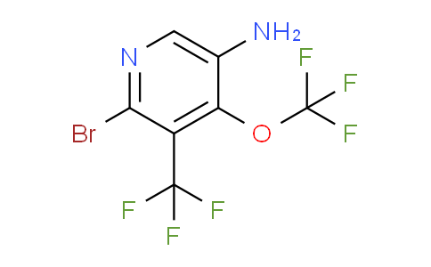 5-Amino-2-bromo-4-(trifluoromethoxy)-3-(trifluoromethyl)pyridine
