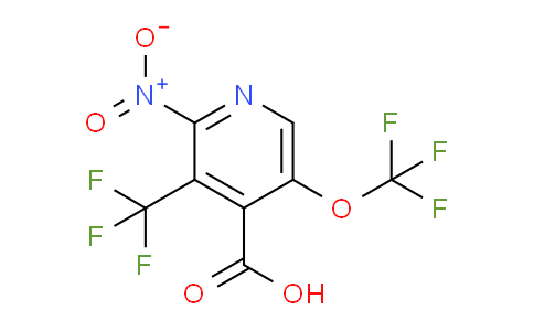 2-Nitro-5-(trifluoromethoxy)-3-(trifluoromethyl)pyridine-4-carboxylic acid