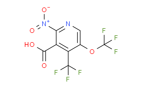 2-Nitro-5-(trifluoromethoxy)-4-(trifluoromethyl)pyridine-3-carboxylic acid