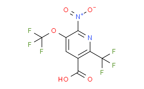 2-Nitro-3-(trifluoromethoxy)-6-(trifluoromethyl)pyridine-5-carboxylic acid