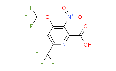 AM69603 | 1361795-40-5 | 3-Nitro-4-(trifluoromethoxy)-6-(trifluoromethyl)pyridine-2-carboxylic acid