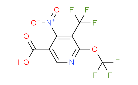 4-Nitro-2-(trifluoromethoxy)-3-(trifluoromethyl)pyridine-5-carboxylic acid