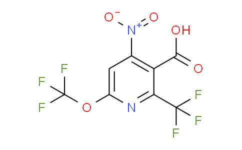 AM69617 | 1361817-40-4 | 4-Nitro-6-(trifluoromethoxy)-2-(trifluoromethyl)pyridine-3-carboxylic acid