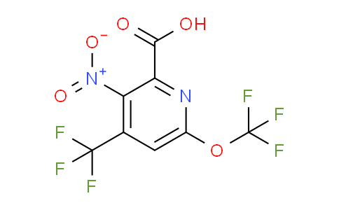 3-Nitro-6-(trifluoromethoxy)-4-(trifluoromethyl)pyridine-2-carboxylic acid