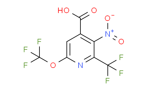 AM69625 | 1361876-16-5 | 3-Nitro-6-(trifluoromethoxy)-2-(trifluoromethyl)pyridine-4-carboxylic acid